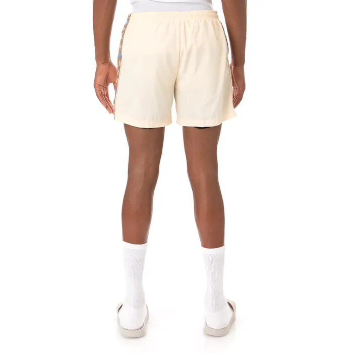 222 Banda Coneyn Swim Shorts 8211 Beige Beige Kappa Mens Shorts On Sale
