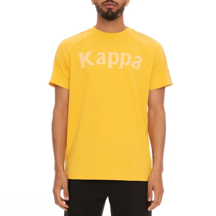 222 Banda Deto TShirt 8211 Yellow Vanilla Yellow Vanilla Kappa Mens TShirts Popular 222 Banda Deto TShirt 8211 Yellow Vanilla Yellow Vanilla Kappa Mens TShirts Popular