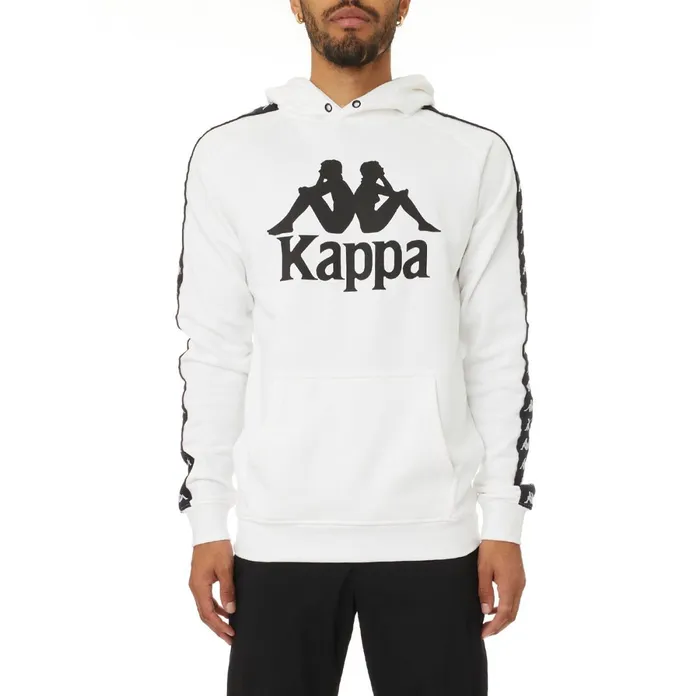 222 Banda Hurtado 2 Hoodie 8211 White Black White Black Kappa Mens Sweatsuits 222 Banda Hurtado 2 Hoodie 8211 White Black White Black Kappa Mens Sweatsuits