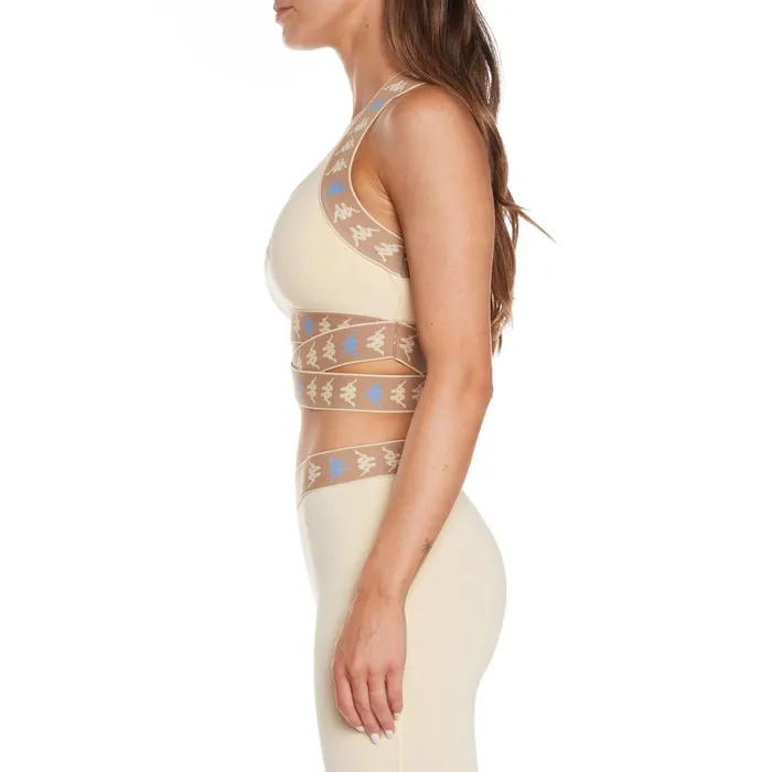 222 Banda Ivohibe Bra Top 8211 Beige Beige Kappa Womens TShirts Gift Near Me
