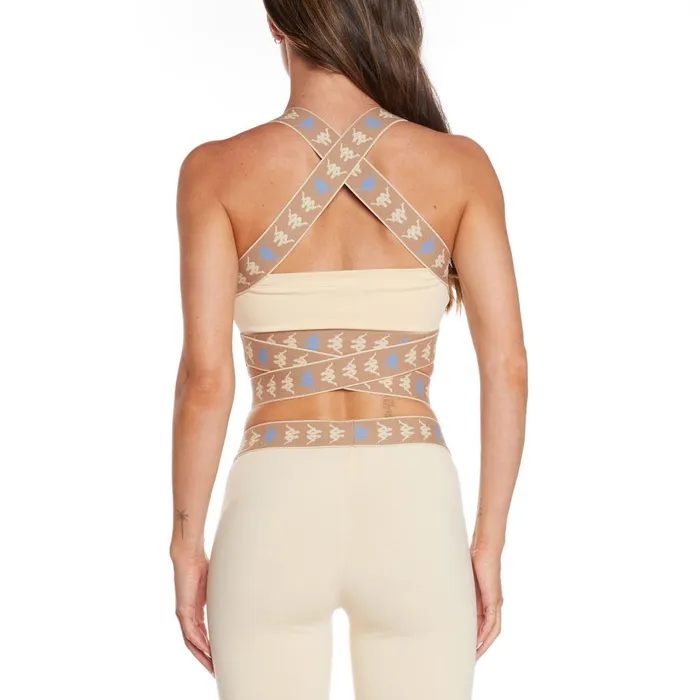 222 Banda Ivohibe Bra Top 8211 Beige Beige Kappa Womens TShirts Gift Near Me