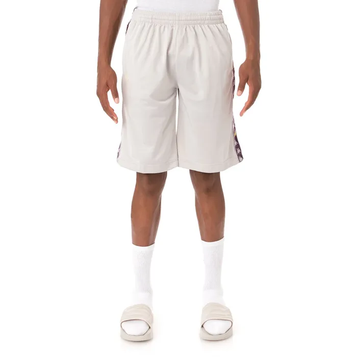 222 Banda Treadwellzin Shorts 8211 Grey Silver Grey Silver Kappa Mens Shorts Casaul