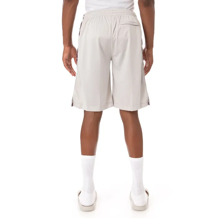 222 Banda Treadwellzin Shorts 8211 Grey Silver Grey Silver Kappa Mens Shorts Casaul