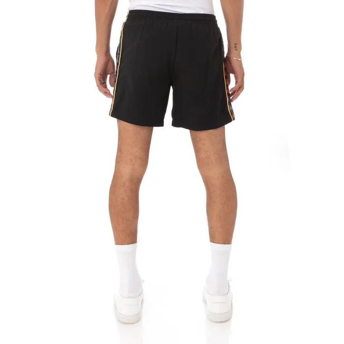 222 Banda Xtabi Swim Shorts 8211 Black Black Kappa Mens Swim Shorts Near Me