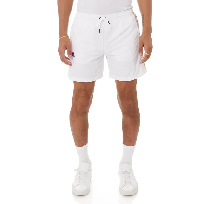 222 Banda Xtabi Swim Shorts 8211 White White Kappa Mens Swim Shorts Christmas Gift 222 Banda Xtabi Swim Shorts 8211 White White Kappa Mens Swim Shorts Christmas Gift