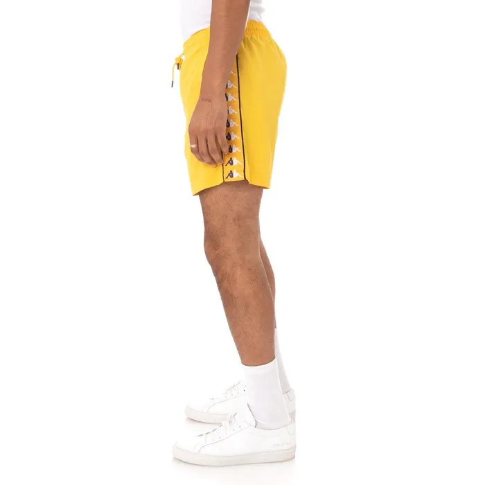 222 Banda Xtabi Swim Shorts 8211 Yellow Yellow Kappa Mens Shorts Casaul