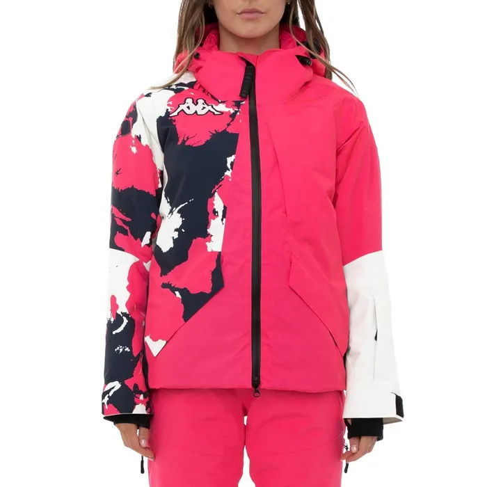 6Cento 612P Ski Jacket 8211 Blue Pink Blue Pink Kappa Womens Jackets