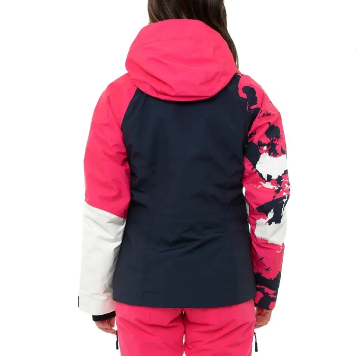 6Cento 612P Ski Jacket 8211 Blue Pink Blue Pink Kappa Womens Jackets
