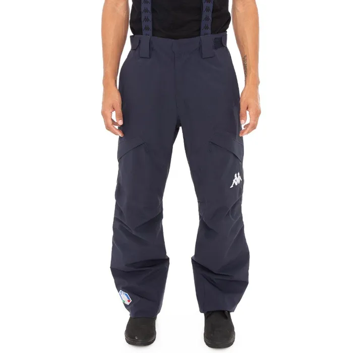 6Cento 662 Fz Fisi Ski Pants 8211 Blue Night Blue Night Kappa Mens Ski Popular