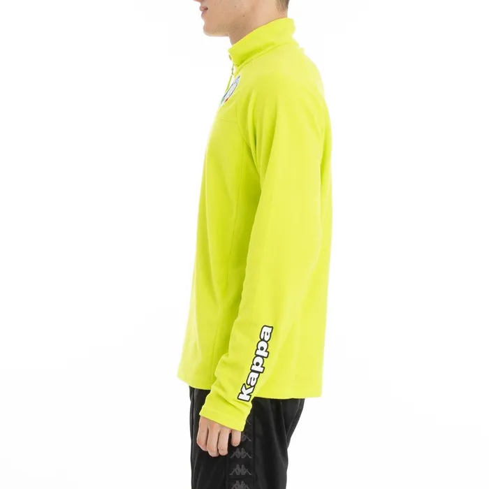 6Cento 687B Fisi Fleece Jacket 8211 Green Lime Green Lime Kappa Mens Ski