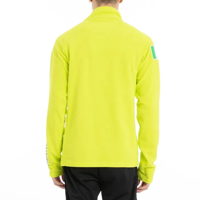 6Cento 687B Fisi Fleece Jacket 8211 Green Lime Green Lime Kappa Mens Ski