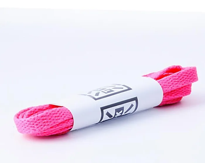 75 CM Hot Pink Flat Shoe Laces Adult TUK Shoes Shoe Laces