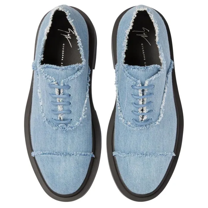 Adric Blue Men Giuseppe Zanotti Shoes