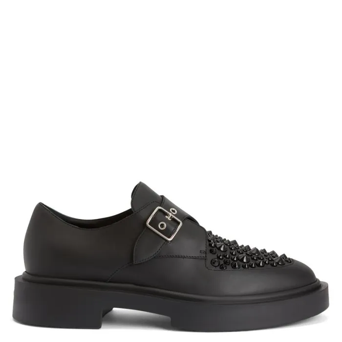 Adric Studs Black Men Giuseppe Zanotti Shoes