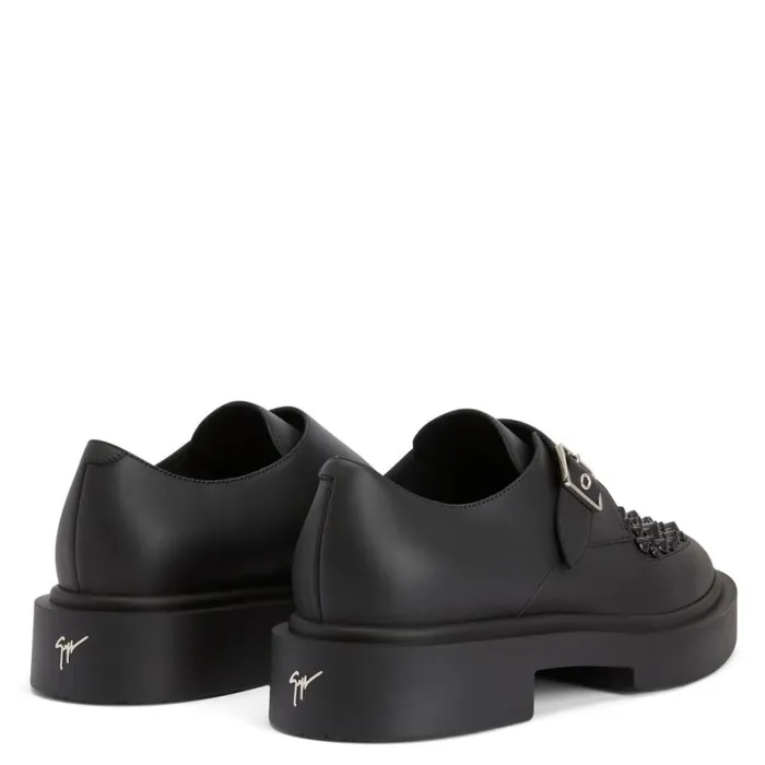 Adric Studs Black Men Giuseppe Zanotti Shoes