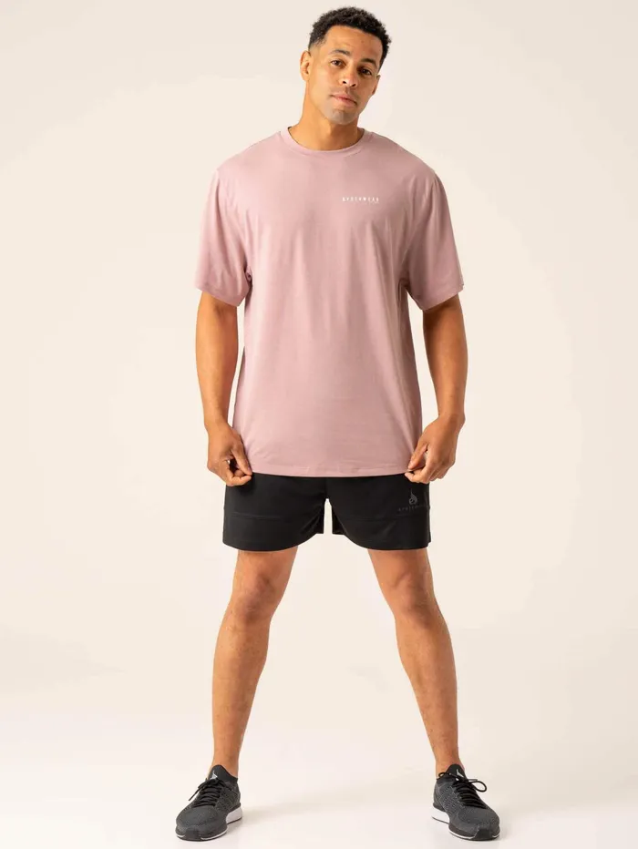 Advance Oversized TShirt 8211 Cinder Men Ryderwear TShirts