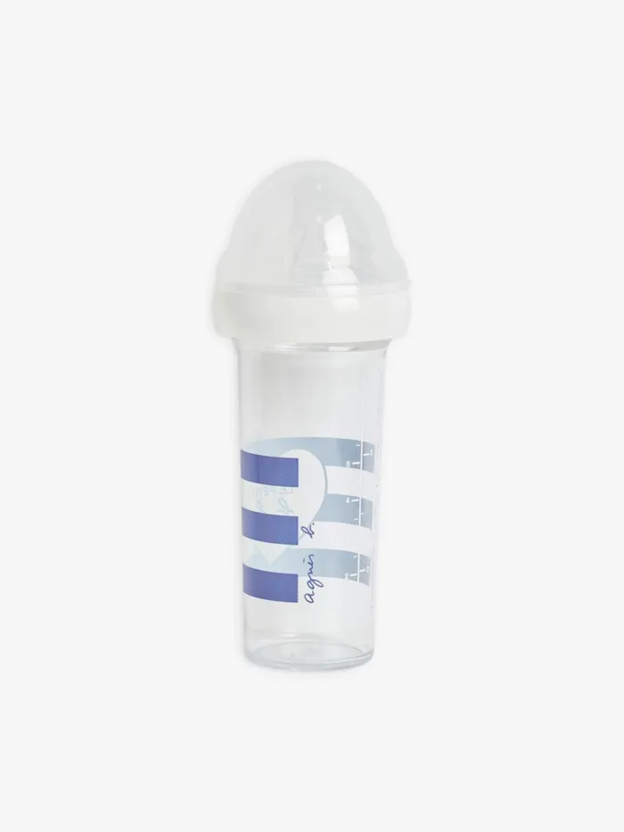 Agns B Accessories Children Blue Baby Bottle X Le Biberon Franais 210 Ml