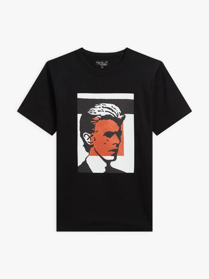 Agns B Artist039s Collection WomenMen Black Le Mixte Tshirt Artist Rafael Gray Agns B Artist039s Collection WomenMen Black Le Mixte Tshirt Artist Rafael Gray
