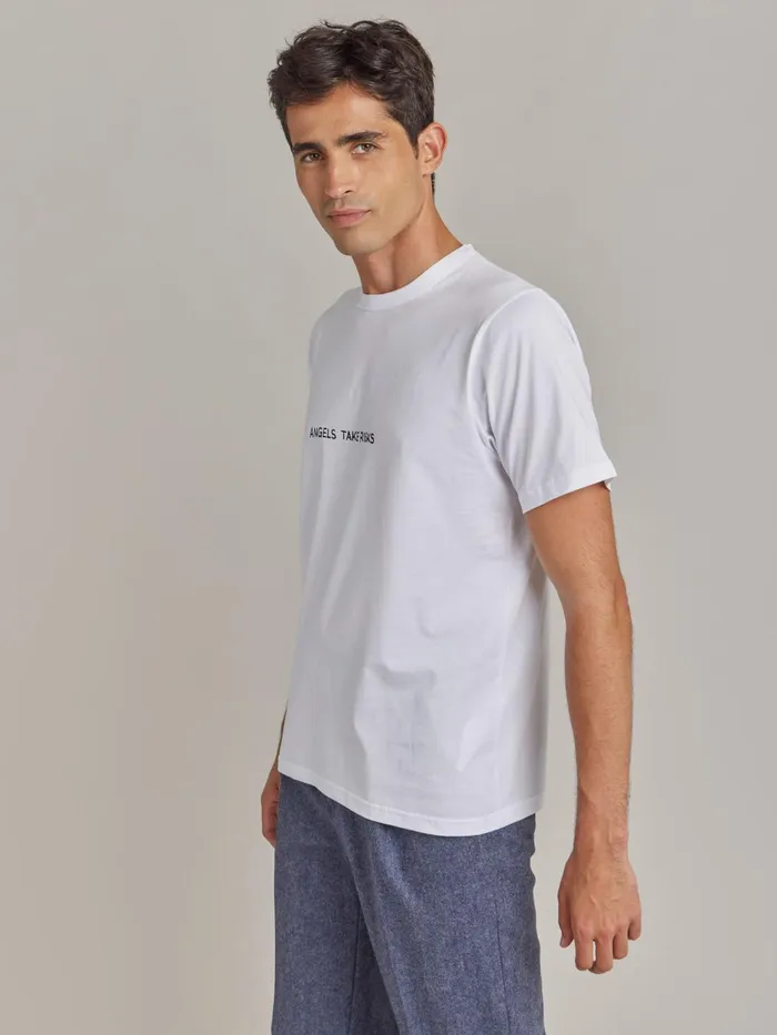 Agns B Artist039s Collection WomenMen White Le Mixte Artist Jim Joe Unisex Cotton Jersey Tshirt