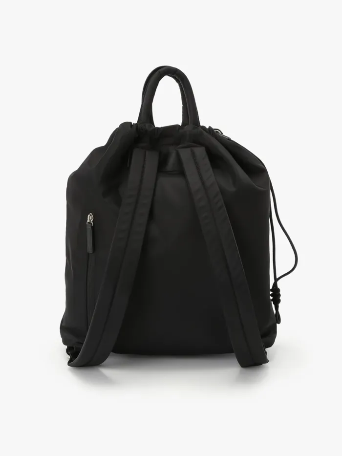 Agns B Backpacks Women Black Nylon Backpack