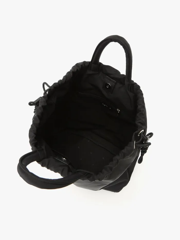 Agns B Backpacks Women Black Nylon Backpack