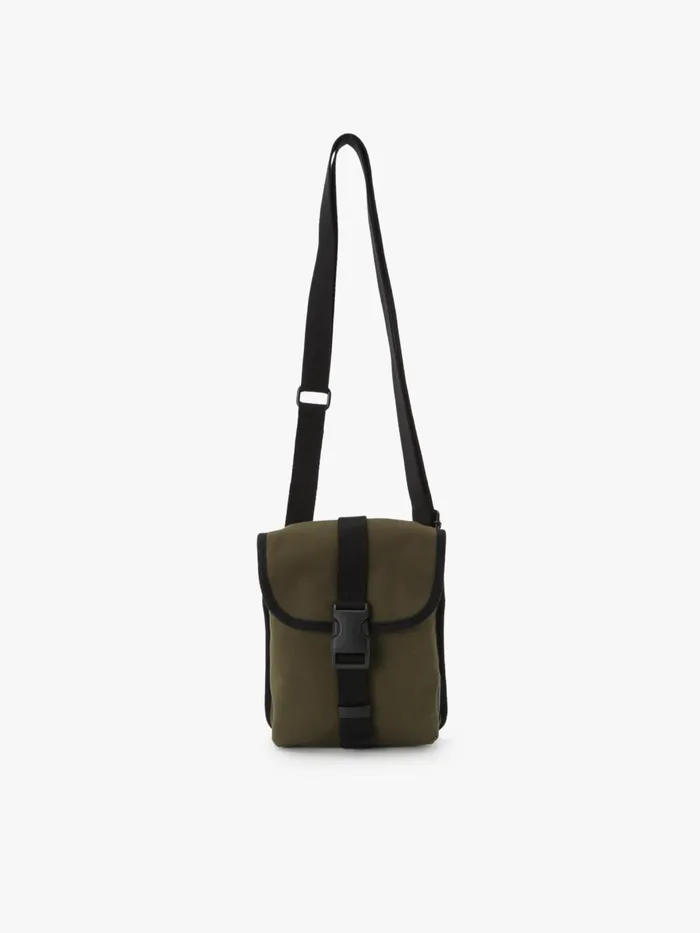 Agns B Bags Men Green Cotton Shoulder Bag
