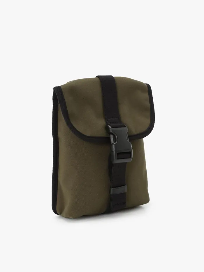 Agns B Bags Men Green Cotton Shoulder Bag