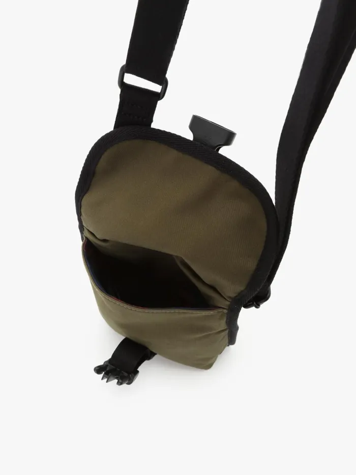 Agns B Bags Men Green Cotton Shoulder Bag