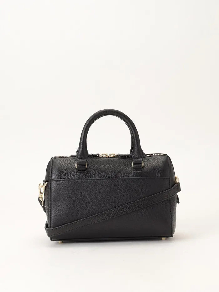 Agns B Bags Women Black Iris Leather Handbag