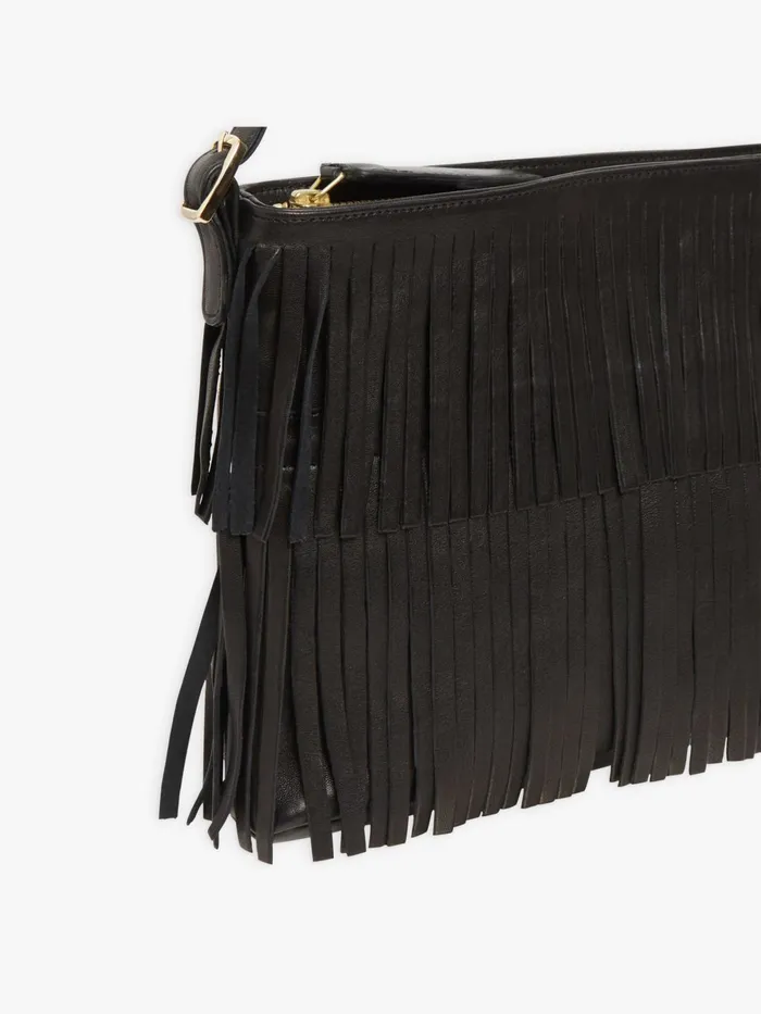 Agns B Bags Women Black Leather Carmen Shopper