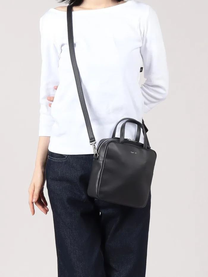 Agns B Bags Women Black Leather Naomi Small Bag