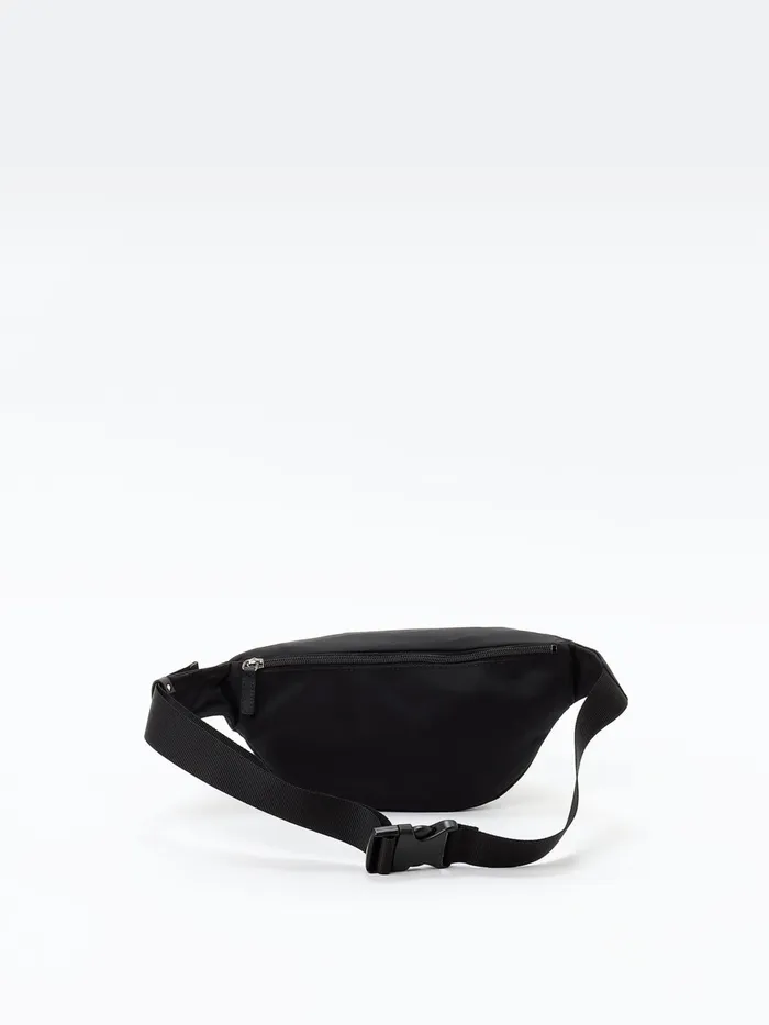 Agns B Bags Women Black Nylon Bum Bag