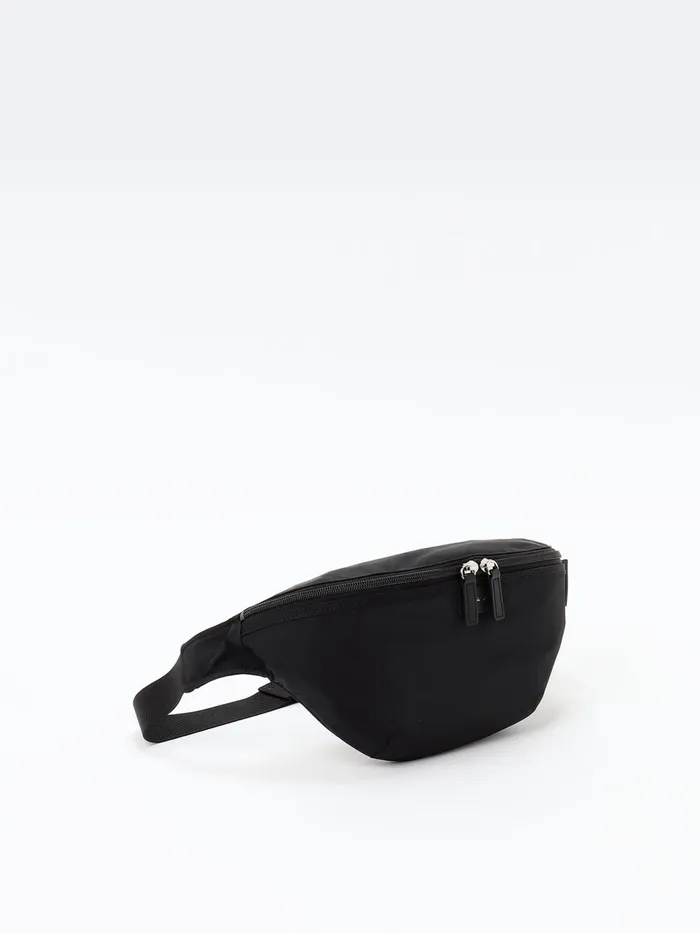 Agns B Bags Women Black Nylon Bum Bag