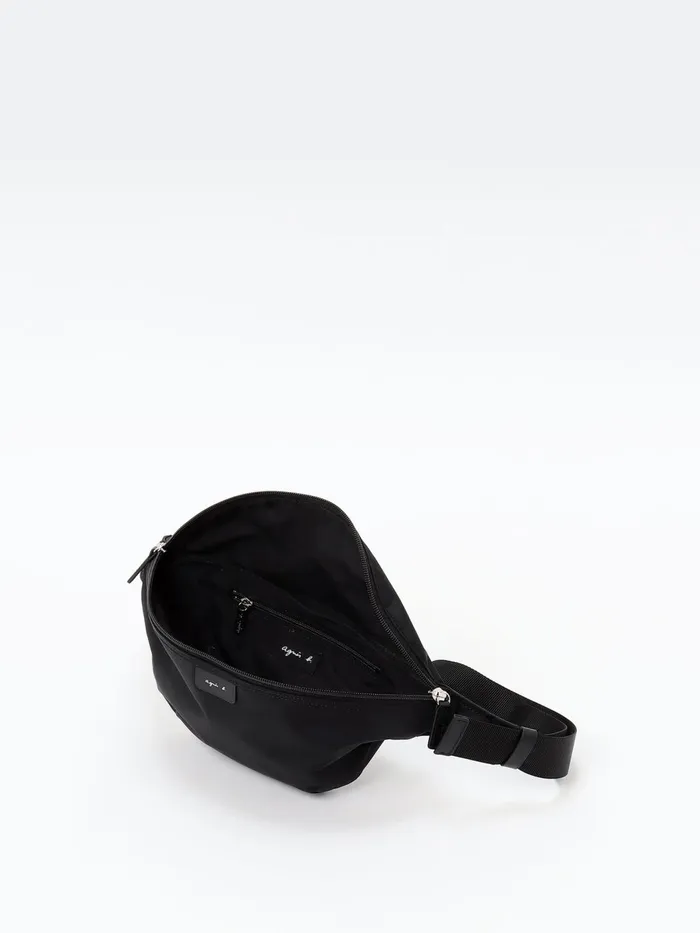 Agns B Bags Women Black Nylon Bum Bag