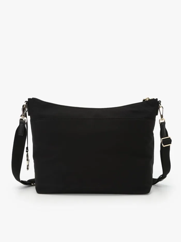 Agns B Bags Women Black Nylon Shoulder Bag