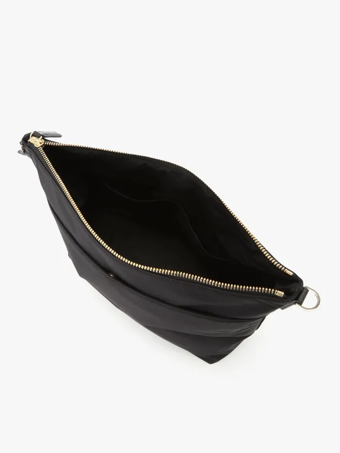 Agns B Bags Women Black Nylon Shoulder Bag