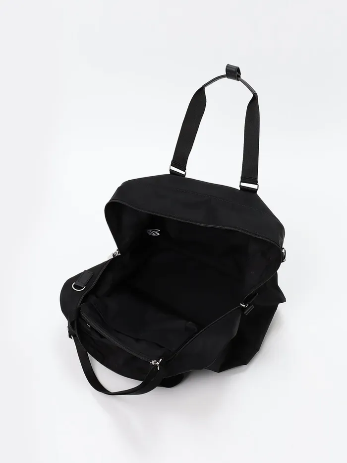 Agns B Bags Women Black Nylon Travel Bag