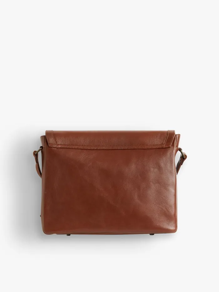 Agns B Bags Women Brown Plonge Lambskin Dakota Messenger Bag