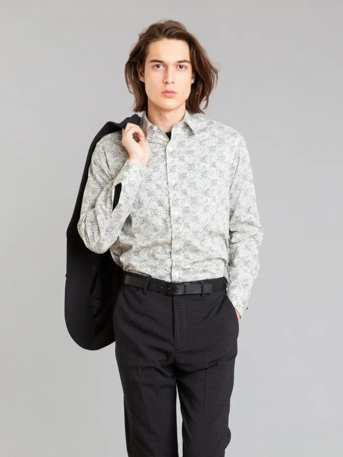 Agns B Belts Men Black Reversible Belt