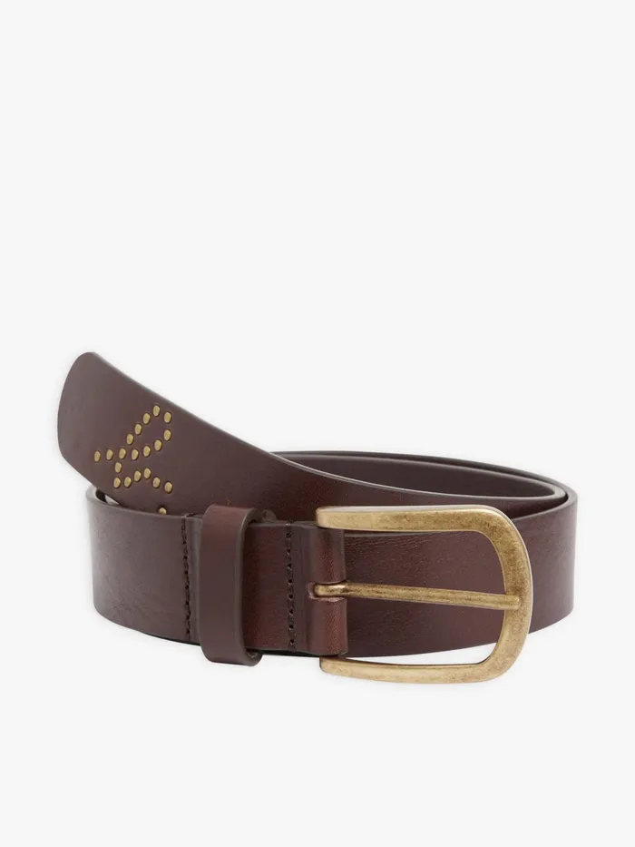 Agns B Belts Women Brown Leather B Belt