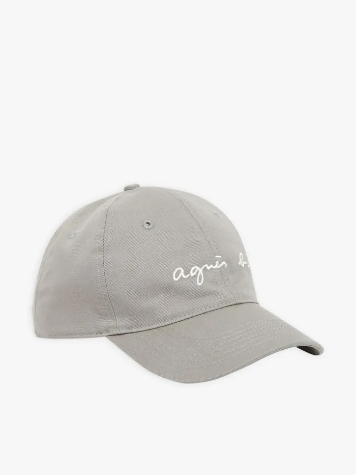 Agns B Caps and Hats Men Grey Embroidered 034agns B034 Cap