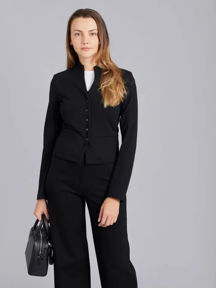 Agns B Jackets and Coats Women Black Franois Spencer