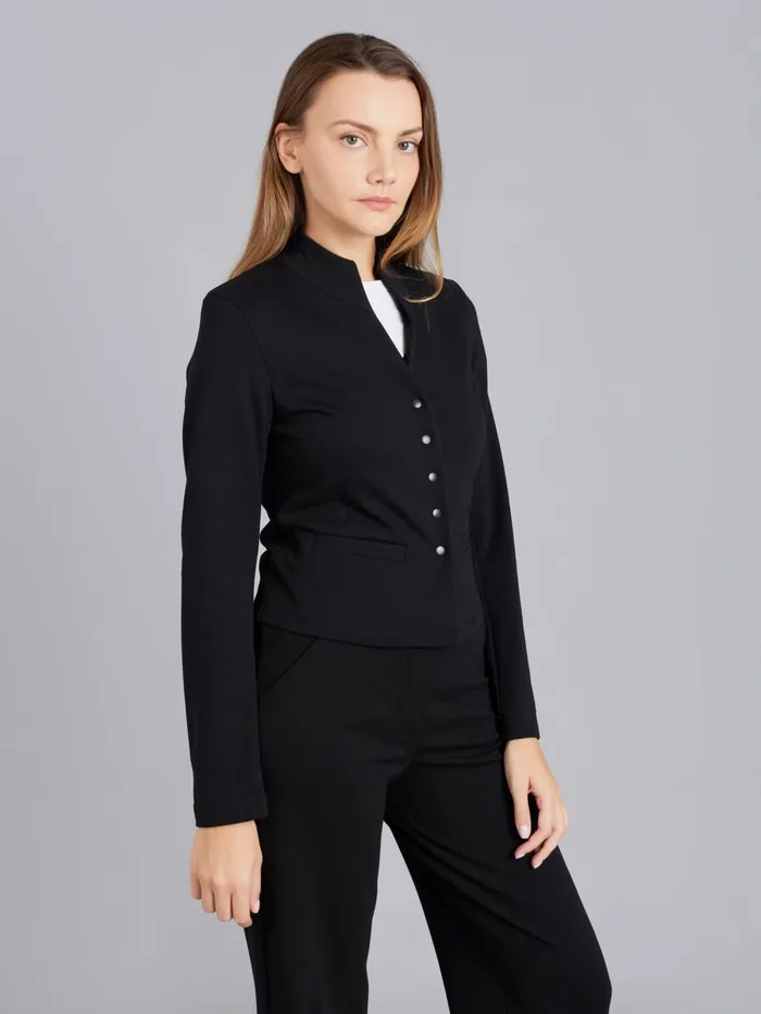 Agns B Jackets and Coats Women Black Franois Spencer
