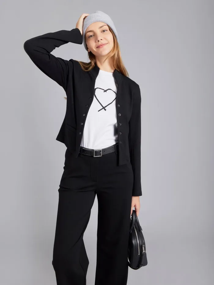 Agns B Jackets and Coats Women Black Franois Spencer
