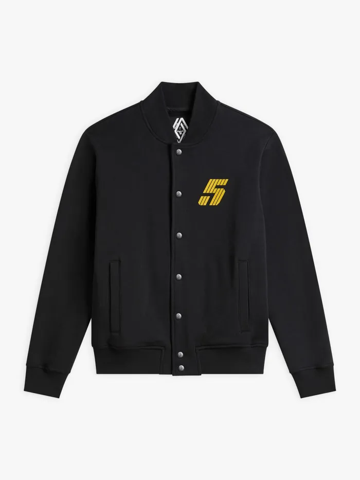 Agns B Jackets and Coats WomenMen Black Jacket 034agns B For Renault 5034 In Cotton Fleece