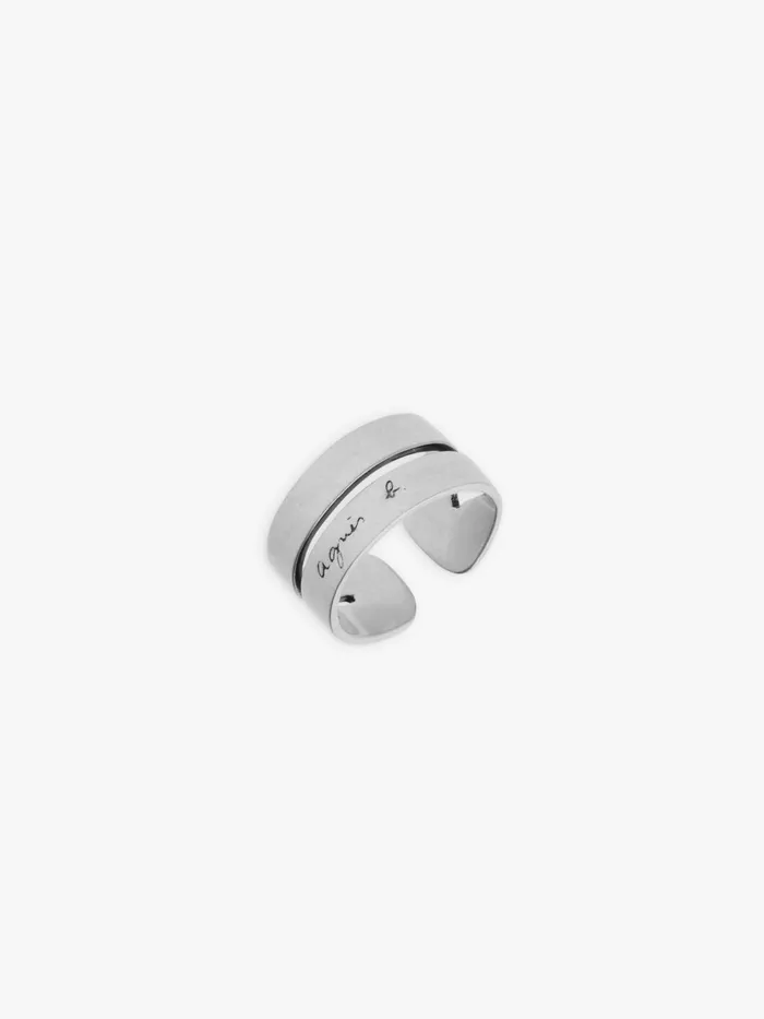 Agns B Jewellery and Watches Men Adjustable Faustin Ring