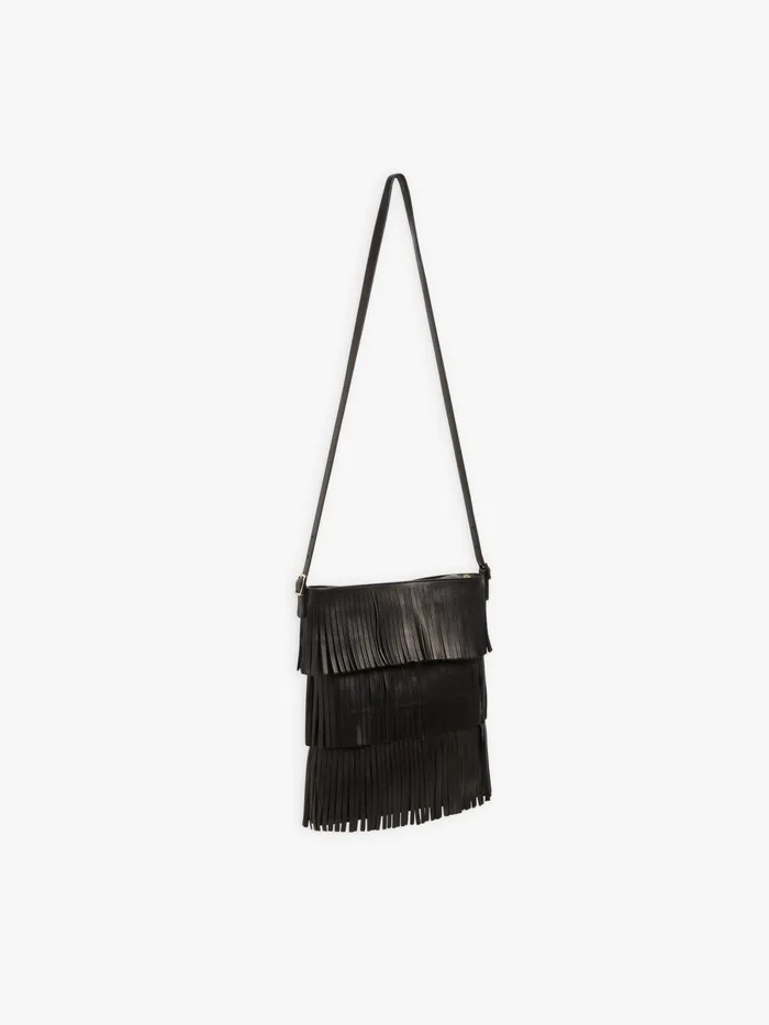 Agns B Large Bags and Totes Women Black Leather Carmen Shopper