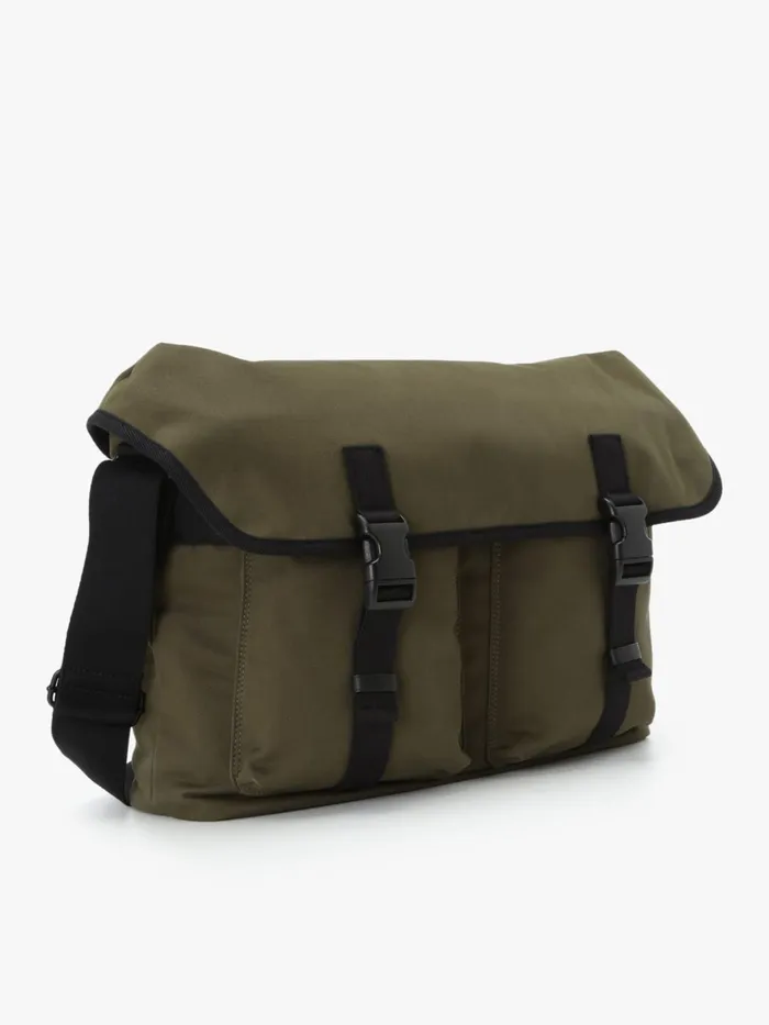 Agns B Shoulder Bags Men Green Cotton Bag