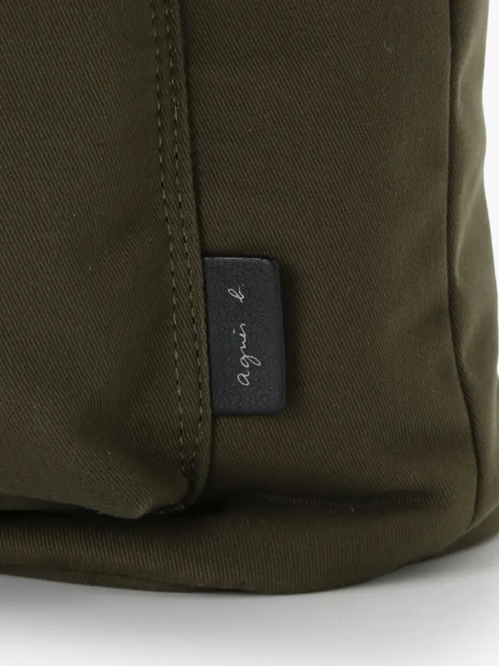 Agns B Shoulder Bags Men Green Cotton Bag