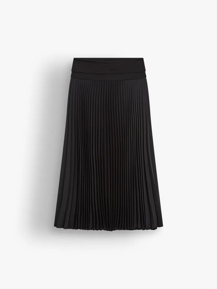 Agns B Skirts and Shorts Women Black Baa Pleated Skirt